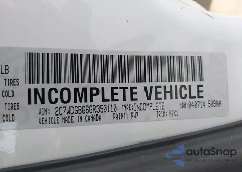 2016 Dodge Grand Caravan Se из США, поврежденный, VIN 2C7WDGBG6GR350110